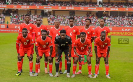 Harambee Stars Stun Morocco Despite Playing Second Half with 10 Men