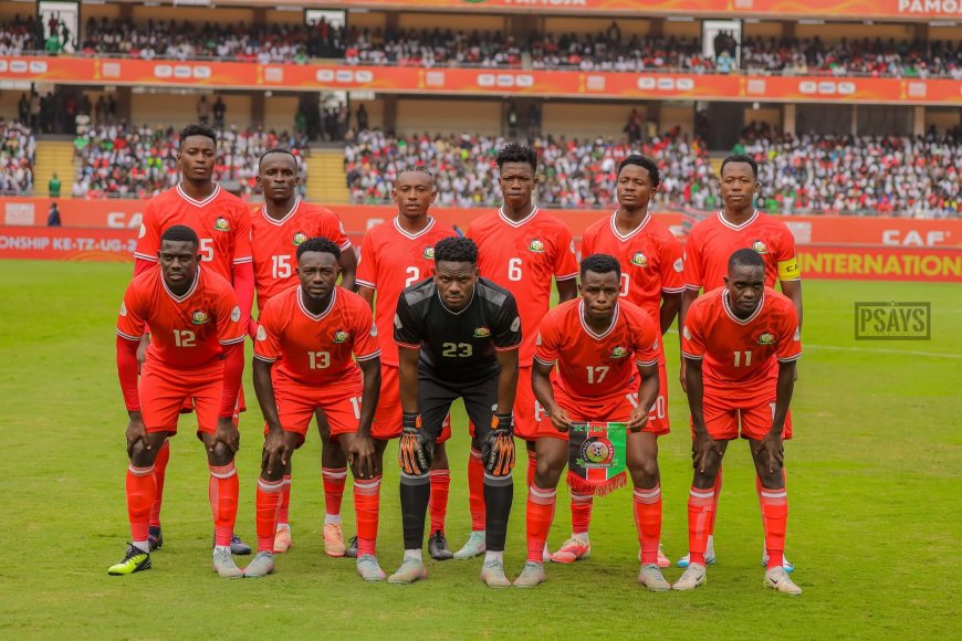 Harambee Stars Stun Morocco Despite Playing Second Half with 10 Men