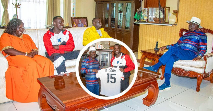 A Blessing Remembered: Ryan Ogam’s Touching Tribute to Raila Odinga