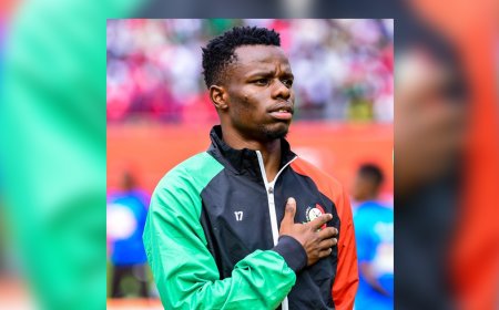 Harambee Stars Midfielder Ben Stanley Omondi Donates 13 Pairs of Boots to Migori Youth FC