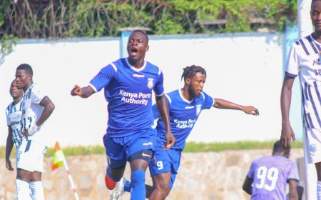 Bandari FC Secure Second Win of the Season as Erisat Orute Shines Under New Coach Borji