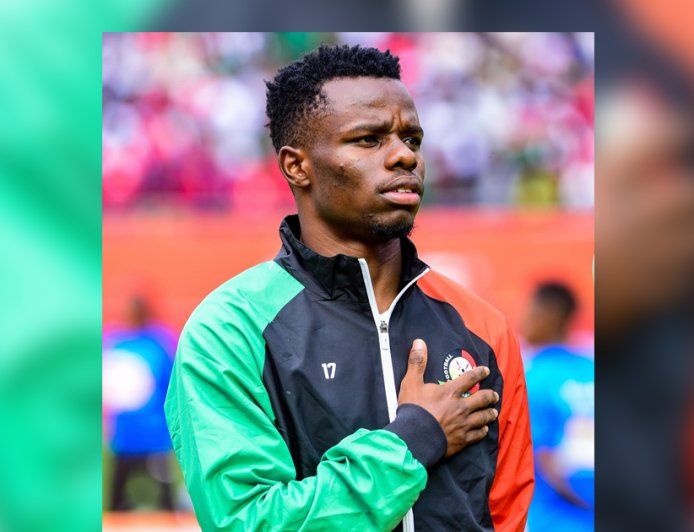 Harambee Stars Midfielder Ben Stanley Omondi Donates 13 Pairs of Boots to Migori Youth FC