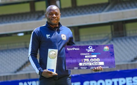 Shabana FC’s Peter Okidi Named November Coach of the Month